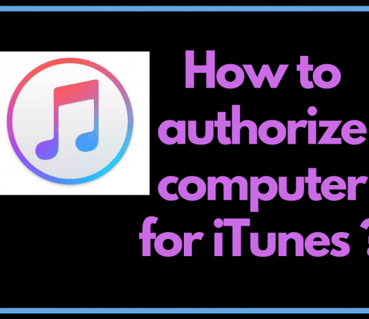 How To Authorize Computer For iTunes