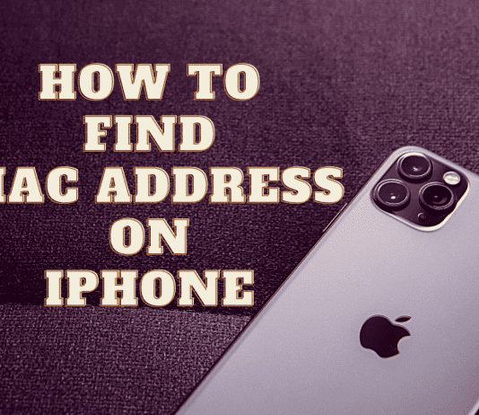 How to Find Mac Address on iPhone