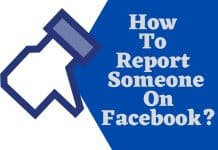 How To Report Someone On Facebook