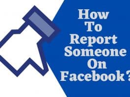 How To Report Someone On Facebook