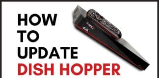 How to update Dish Hopper software