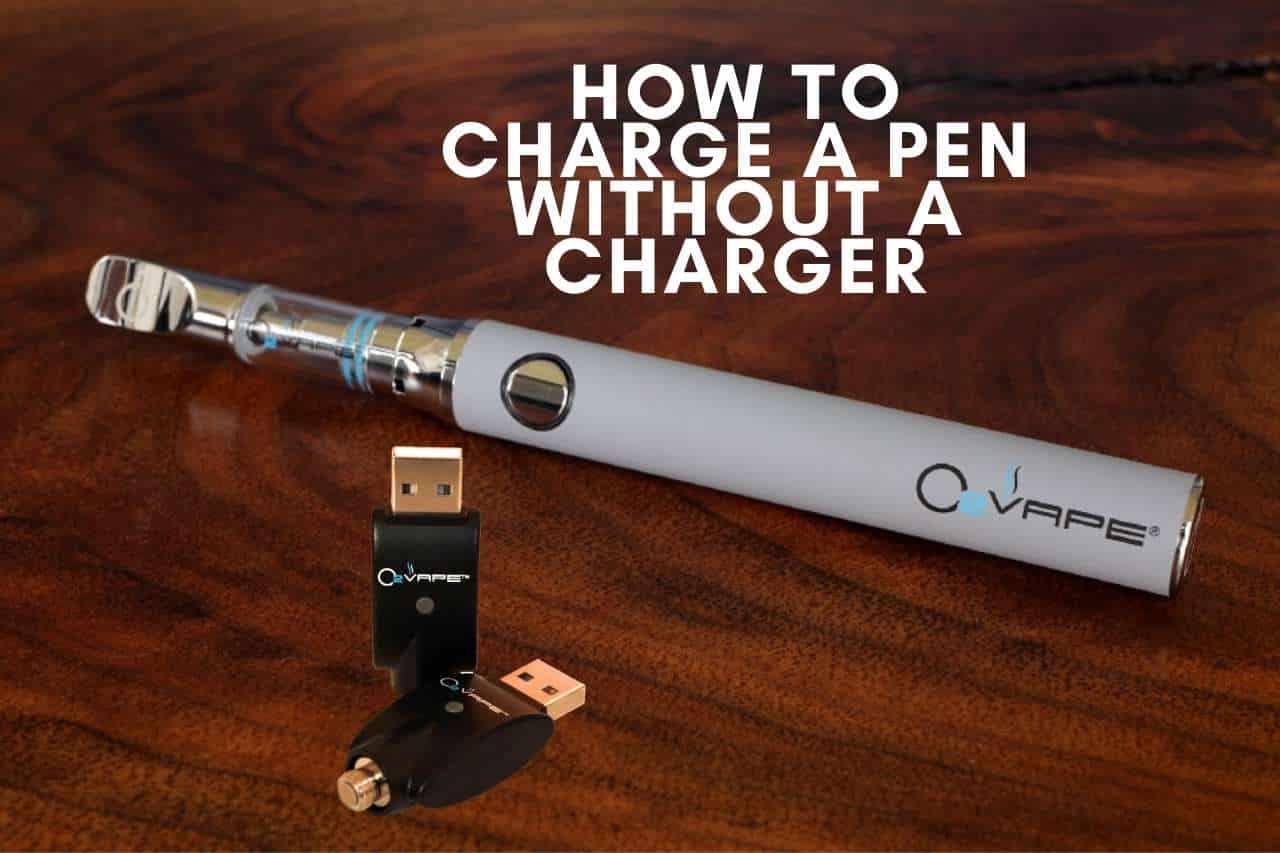 how to charge dab pen without charger