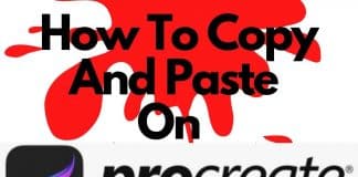 How to copy and paste on procreate