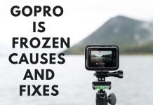 GoPro Is Frozen