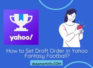how to set draft order in yahoo fantasy football