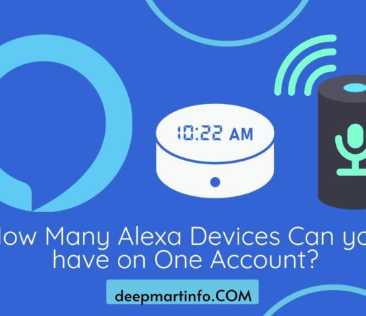 how many alexa devices can you have on one account